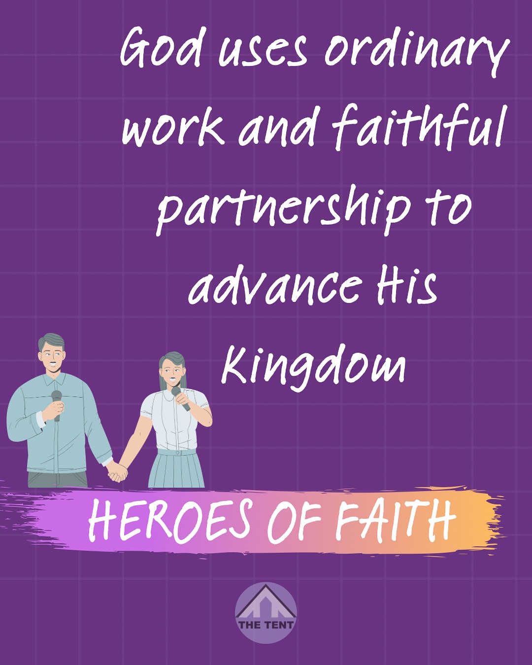 Priscilla and Aquila show us what ministry looks like when faith and everyday life meet.
They were tentmakers by trade, but their greatest legacy was building up the church-mentoring Apollos, strengthening believers, and living out the gospel as a team.
Their story reminds us that God doesn’t just use pastors or preachers-He uses husbands and wives, workers and friends, people who open their homes and their hearts for the sake of Christ.
Acts 18:26